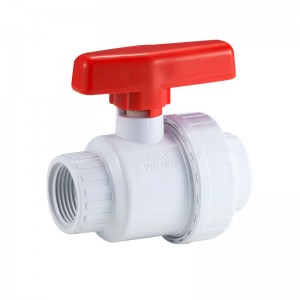 Wholesale China Bspt Ball Valve Manufacturers Suppliers - Single Union Ball Valve X9201-T white  – Xushi