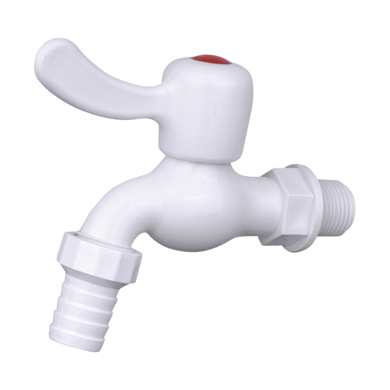 Wholesale China Beer Bibcock Manufacturers Suppliers - Plastic washing machine faucet with connector  X8022  – Xushi