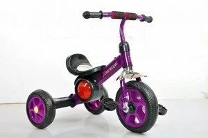 Kids Tricycle XT-008, foam wheels, with pedal,