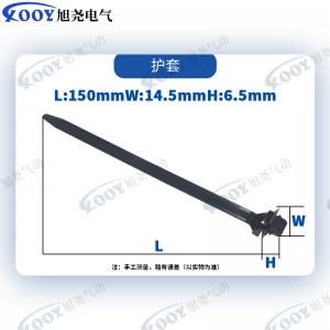 Factory direct black cable ties SXK-M8-7A