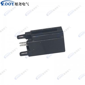 Factory direct sale black 2 pin car connector