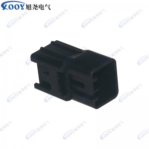 Factory direct sale black 6 hole DJ7066-2.3-11 car connector