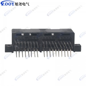 Factory direct sale black 36 pin ECU car connector