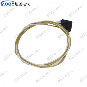 Factory direct sale yellow and white wire rearview mirror motor wiring harness