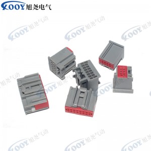 Factory direct sales gray 6-8-10-12-16-22 hole car connector