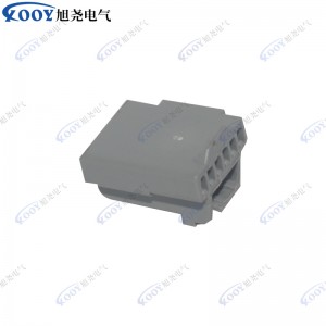 Factory direct sales gray 6-hole DJ7064-0.6-21 car connector