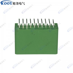 Factory direct sales of green 10-pin automotive connectors