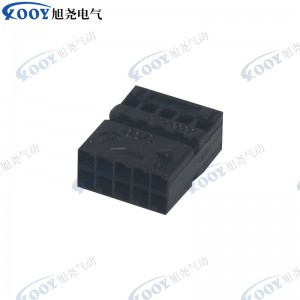 फैक्टरी प्रत्यक्ष बिक्री ब्लैक 10 होल DJ7105-0.6-21 कार कनेक्टर