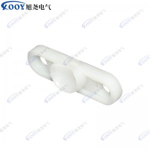 Factory direct sales white Kowloon cross arm car connector