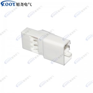 Factory direct white 3-hole DJ7034-2.2-11 car connector