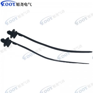 Factory direct sale black Jiuding cable tie