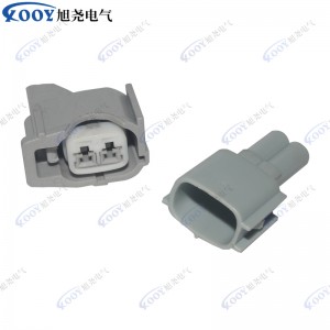 Factory direct sales gray 2-hole DJ7027-2.2-11-21 car connector