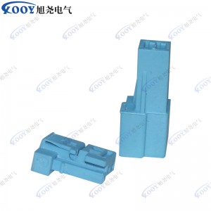 Factory direct blue 2 hole 1-1418639-1 car connector