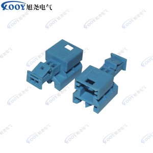 Factory direct blue 2 hole DJ7023-0.6-11 car connector