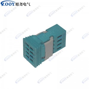 Factory direct green 8-hole DJ7082-0.6-21 car connector