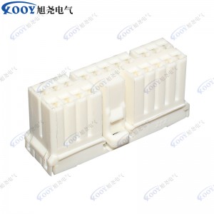 Factory direct white 20 hole DJ7201-1.8-21 car connector