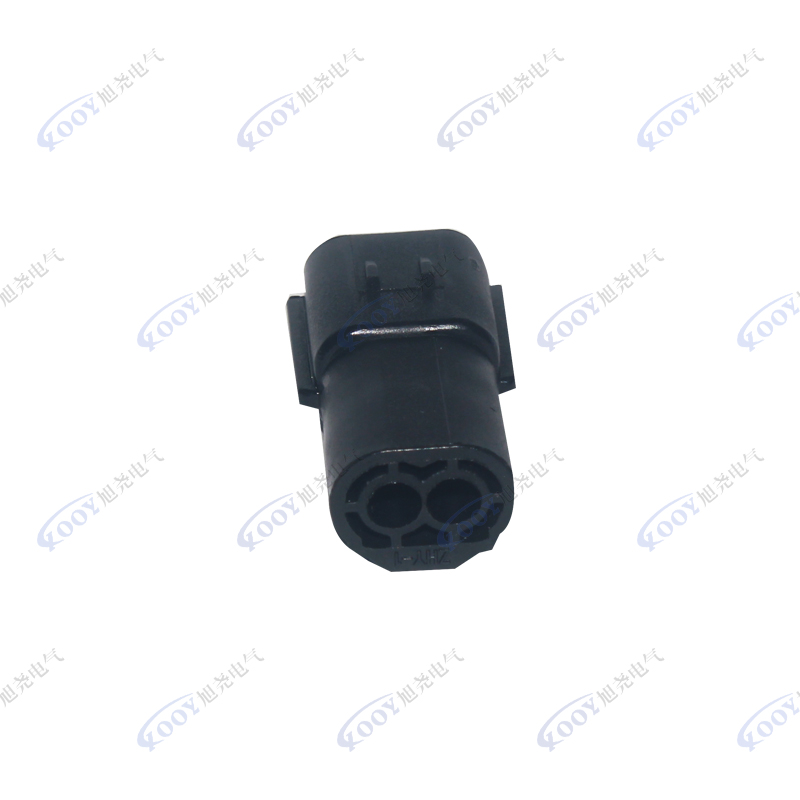 Wholesale High Quality Stereo Connector Factory –  Factory direct sale black 2 hole DJ70216Y-1.8-11 car connector – Xuyao