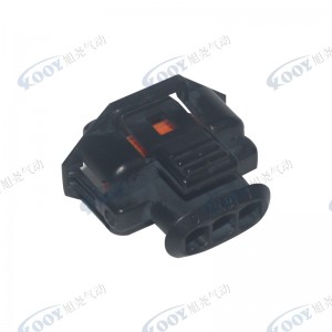Factory direct sale black 3 hole DJ7036A-3.5-21 car connector