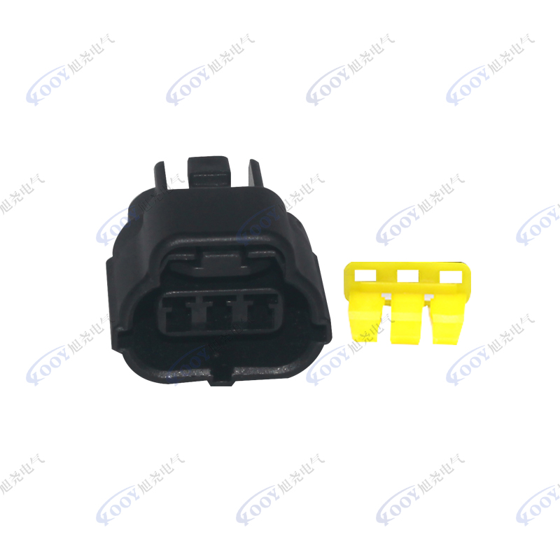 Wholesale High Quality Automotive Crimp Connectors Manufacturers –  Factory direct sale black 3 hole DJ70316Y-1.8-21 car connector – Xuyao
