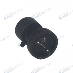 Factory direct sale black 3-pin DJ7036-1.2-11 car connector