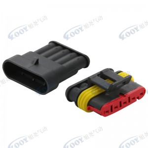 Wholesale High Quality Pigtail Harness Connector Factories –  Factory direct sale black 5 hole DJ7051-1.5-11-21 car connector – Xuyao