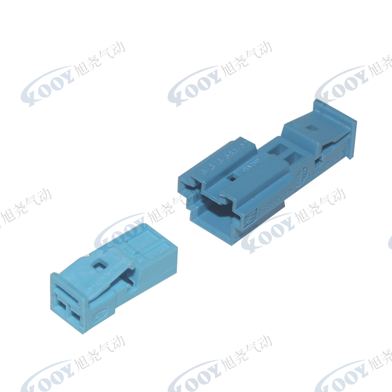 Wholesale High Quality Terminal Strip Connector Factory –  Factory direct blue 2 hole DJ7021-0.6-11-21 car connector – Xuyao