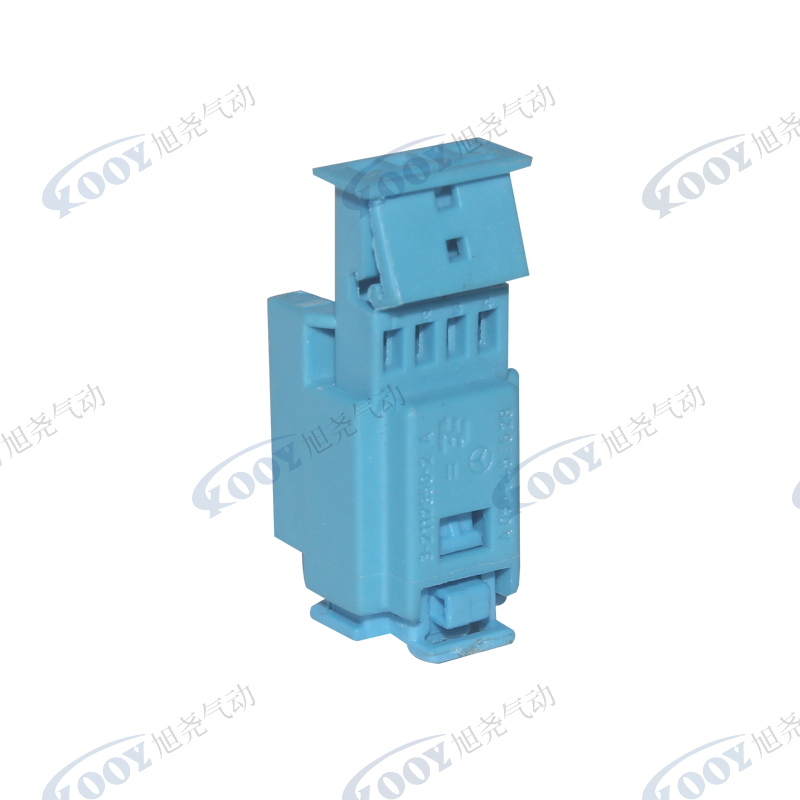 Wholesale High Quality Automotive Electrical Connectors Near Me Suppliers –  Factory direct blue 4-hole DJ7046K-0.6-11-21 car connector – Xuyao