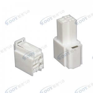 Factory direct white 6-hole DJ7061-1.02.8-11-21 car connector