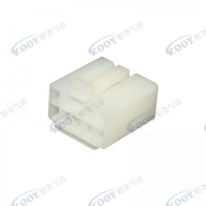 Factory direct white 8-hole DJ7081-2.3-21 car connector