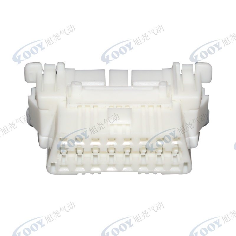 Wholesale High Quality Pigtail Harness Connector Factory –  Factory direct white 16 hole DJ7163-1.8-21 car connector – Xuyao