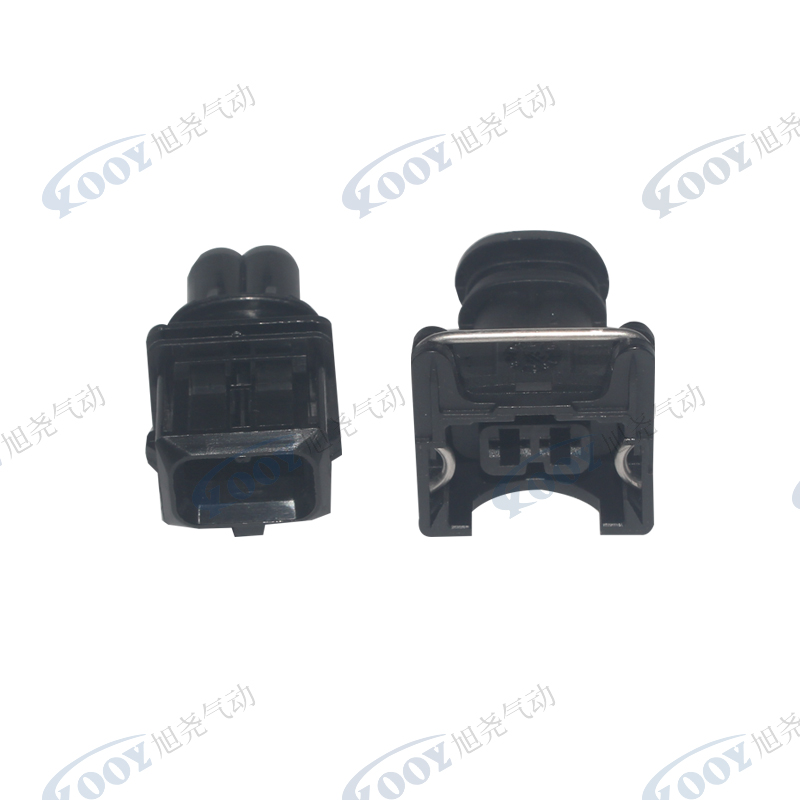 Wholesale High Quality Wire To Wire Connector Manufacturer –  Factory direct black 2-hole DJ7021A-3.5-11-21 car connector – Xuyao