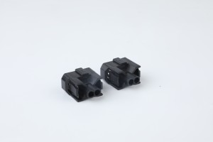 Factory direct sales DJ7024A black two-hole car connector