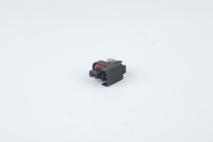 Factory direct sales DJ021Y-0.6-21 black two-hole car connector