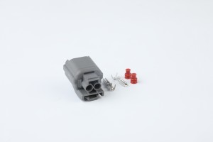 Factory direct sales DJ7028-2-21 gray two-hole car connector