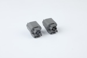Factory direct sales DJ7028-2-21 gray two-hole car connector