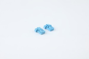 Factory direct sales DJ7025-1-21 blue two-hole car connector