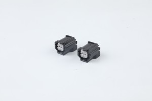 Factory direct sales black two-hole DJ7029F-1.2-21 car connector