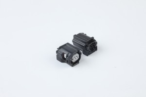 Factory direct sales black two-hole DJ7029F-1.2-21 car connector