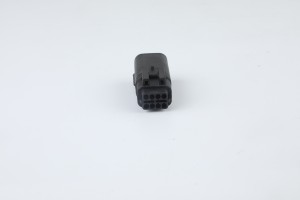 Factory direct sale 33472-0801 black eight hole car connector