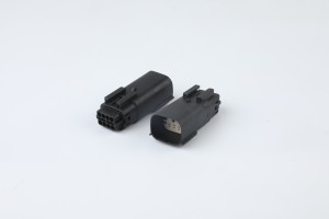 Factory direct sale 33472-0801 black eight hole car connector