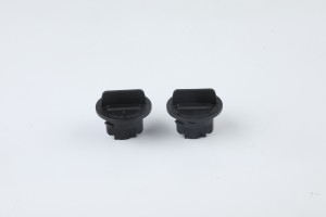 Factory direct black lamp head cover car connector