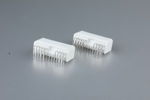 Factory direct white 20-hole DJ7187Y-0.6-21 car connector