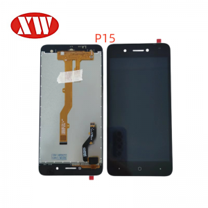 Itel P15 Partijiet tat-telefown bl-ingrossa LCD Display Tiswija