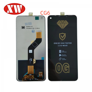 Factory Mobile Phone Lcds Part minasib ji bo Tecno Cg6 LCD LCD Screen Original