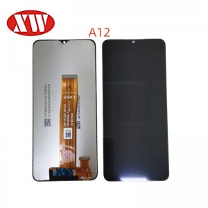 ሳምሰንግ A12 LCD Touch Screen መለወጫ የሞባይል ስልክ መለዋወጫዎች ስማርት ስልክ ማሳያ