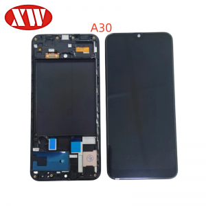 Samsung A30 מחיר סיטונאי טלפון נייד Digitizer Pantalla LCD