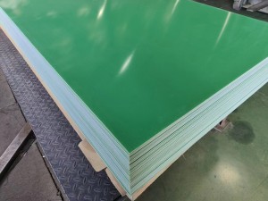 Epoxy Fiberglass Laminate Sheet for Electrical Insulation EPGC201 green color sheet