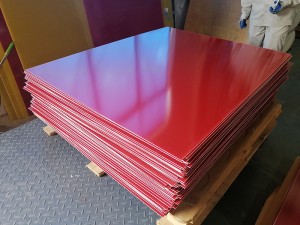 EPGC201/G10 Colorful Epoxy Laminated Sheet for Electric Insulation Red fiberglass sheet