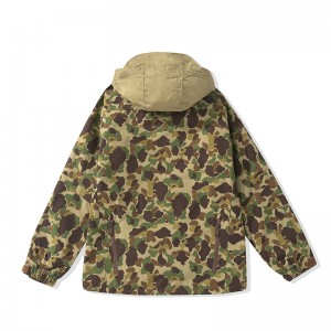 OEM high end  camouflage hunting jacket windproof waterproof