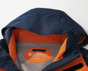 OEM high quality overall breathable rain jacket waterproof shell hardshell